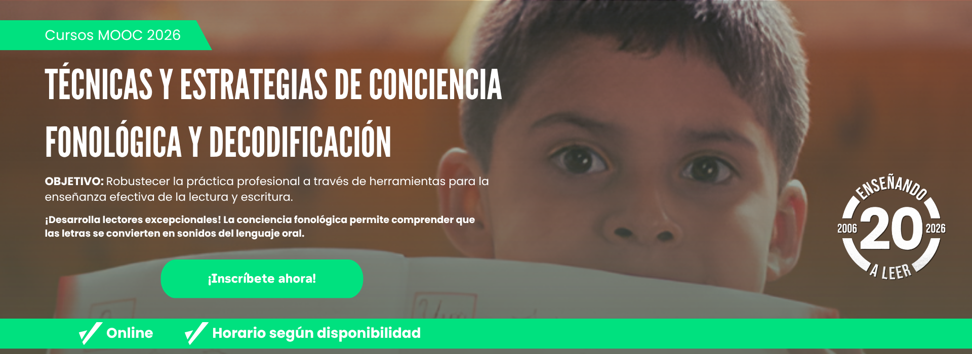 Curso Mooc Alfabetización Emergente